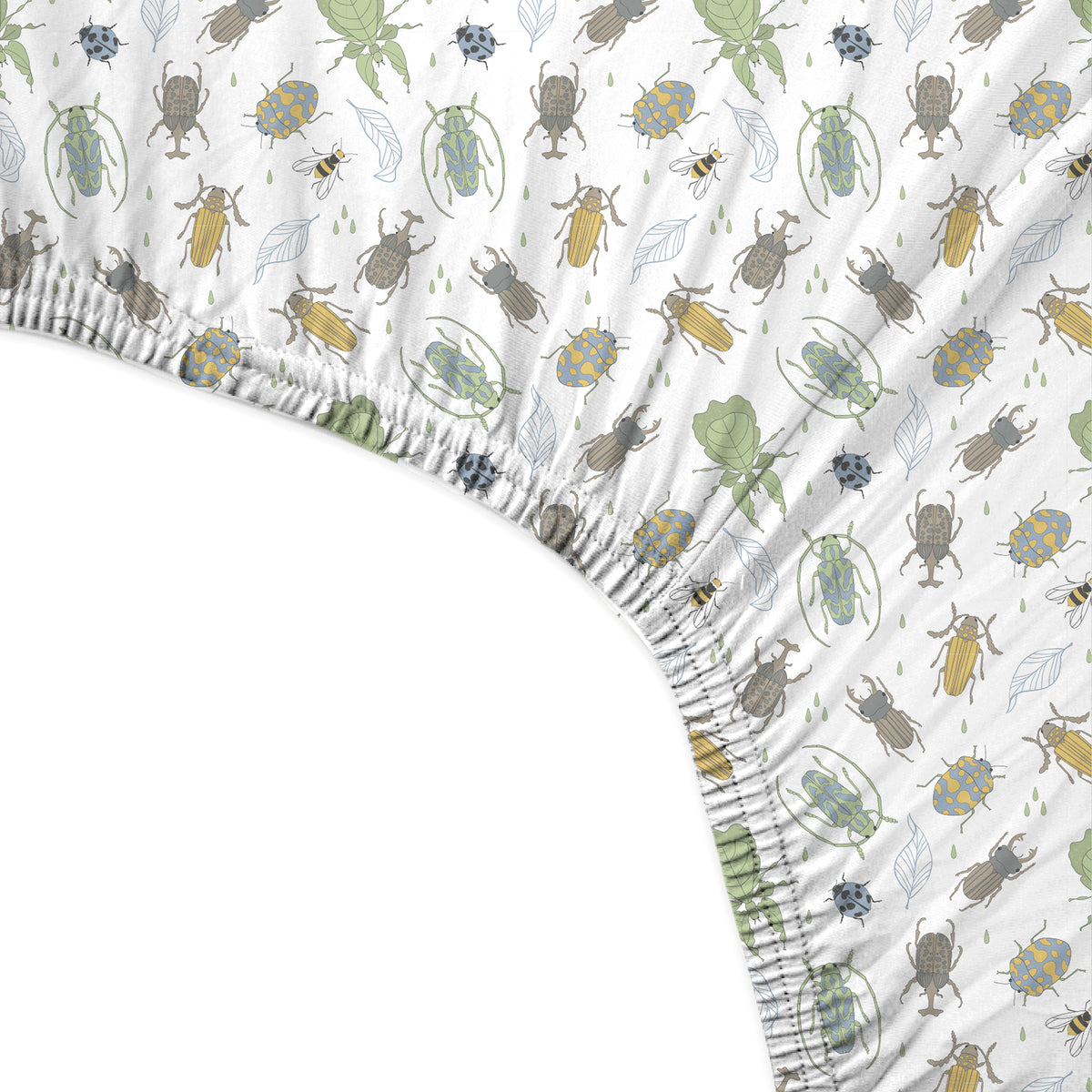 FRANKIE 2-Pack Fitted Crib Sheet