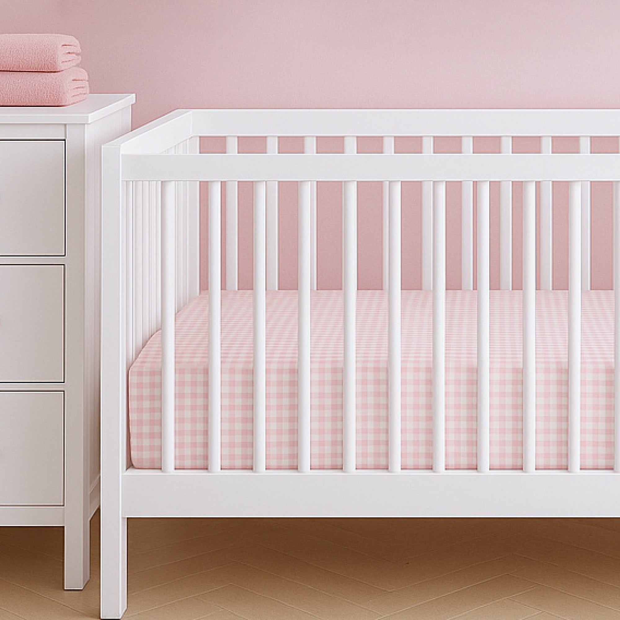 FRANKIE Fitted Crib Sheet