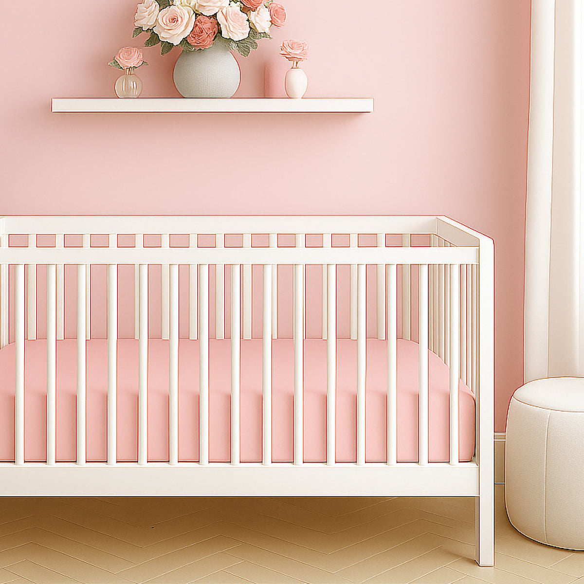 FRANKIE Fitted Crib Sheet