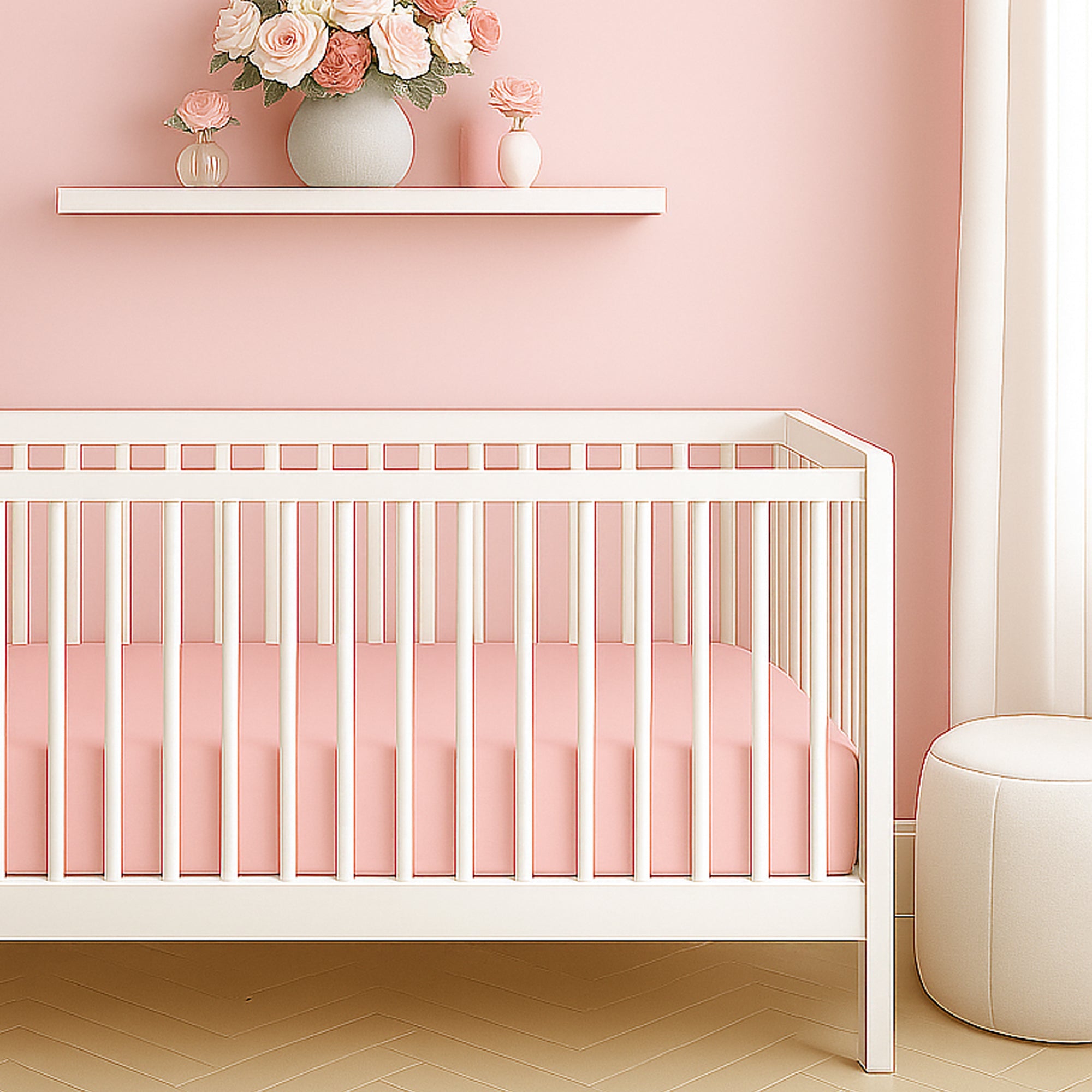 FRANKIE Fitted Crib Sheet