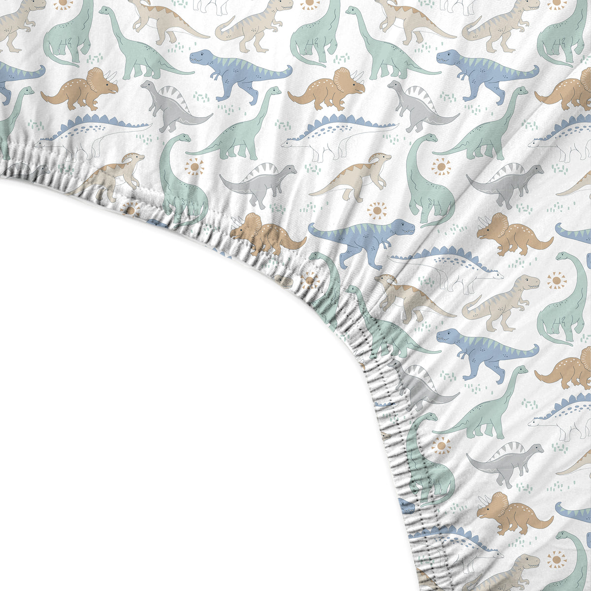 FRANKIE 2-Pack Fitted Crib Sheet