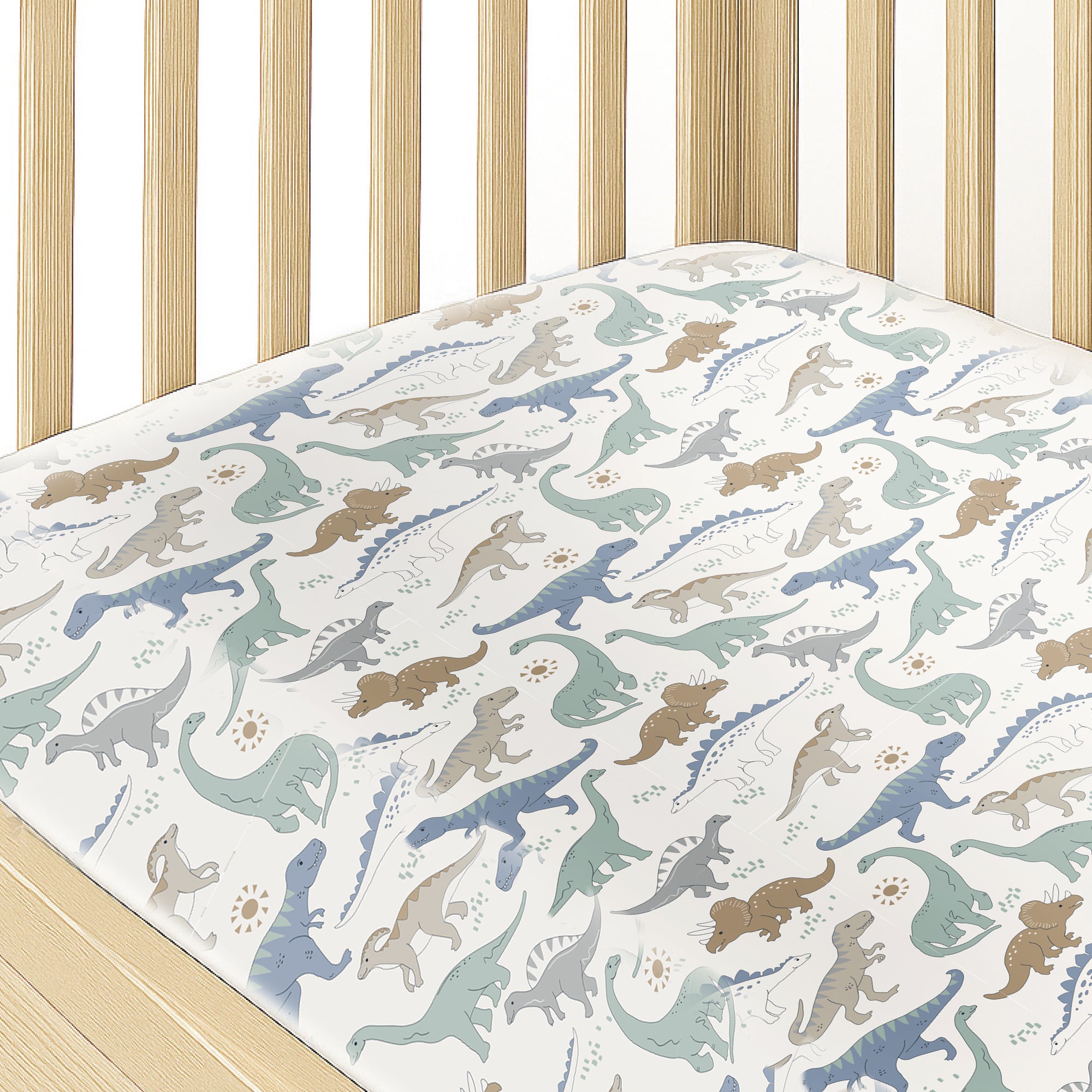 FRANKIE Fitted Crib Sheet