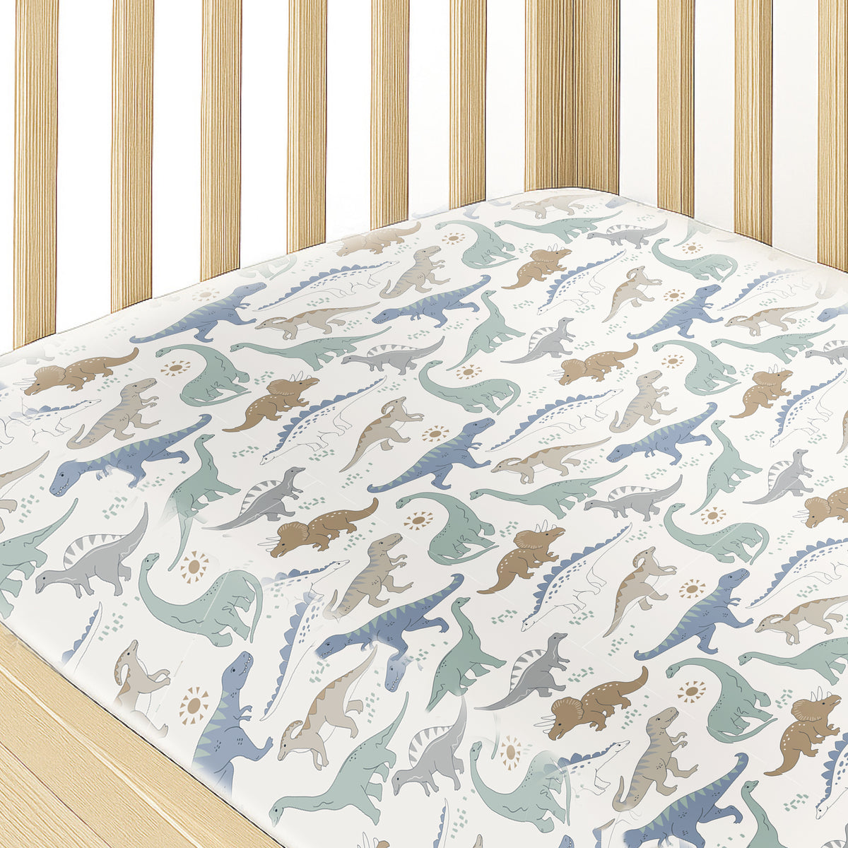 FRANKIE 2-Pack Fitted Crib Sheet