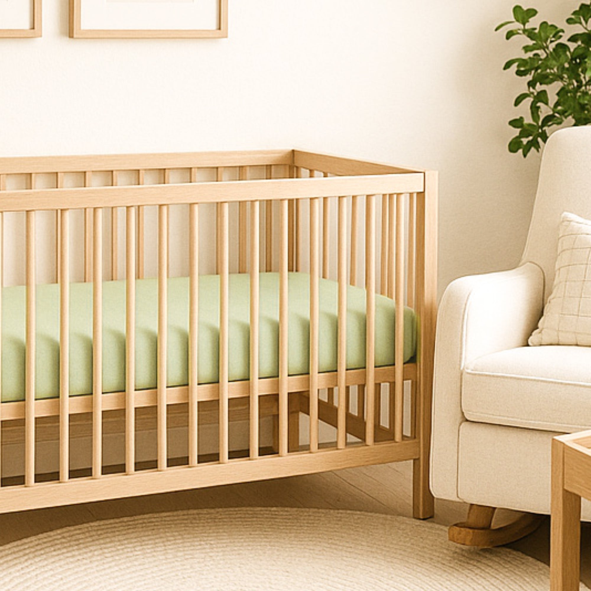 FRANKIE Fitted Crib Sheet