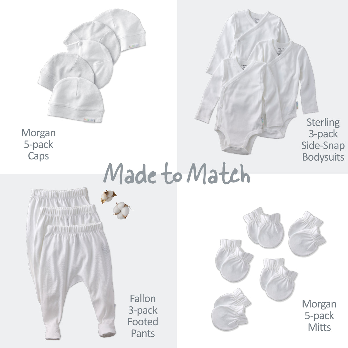 FRANKIE 2-Pack Fitted Crib Sheet