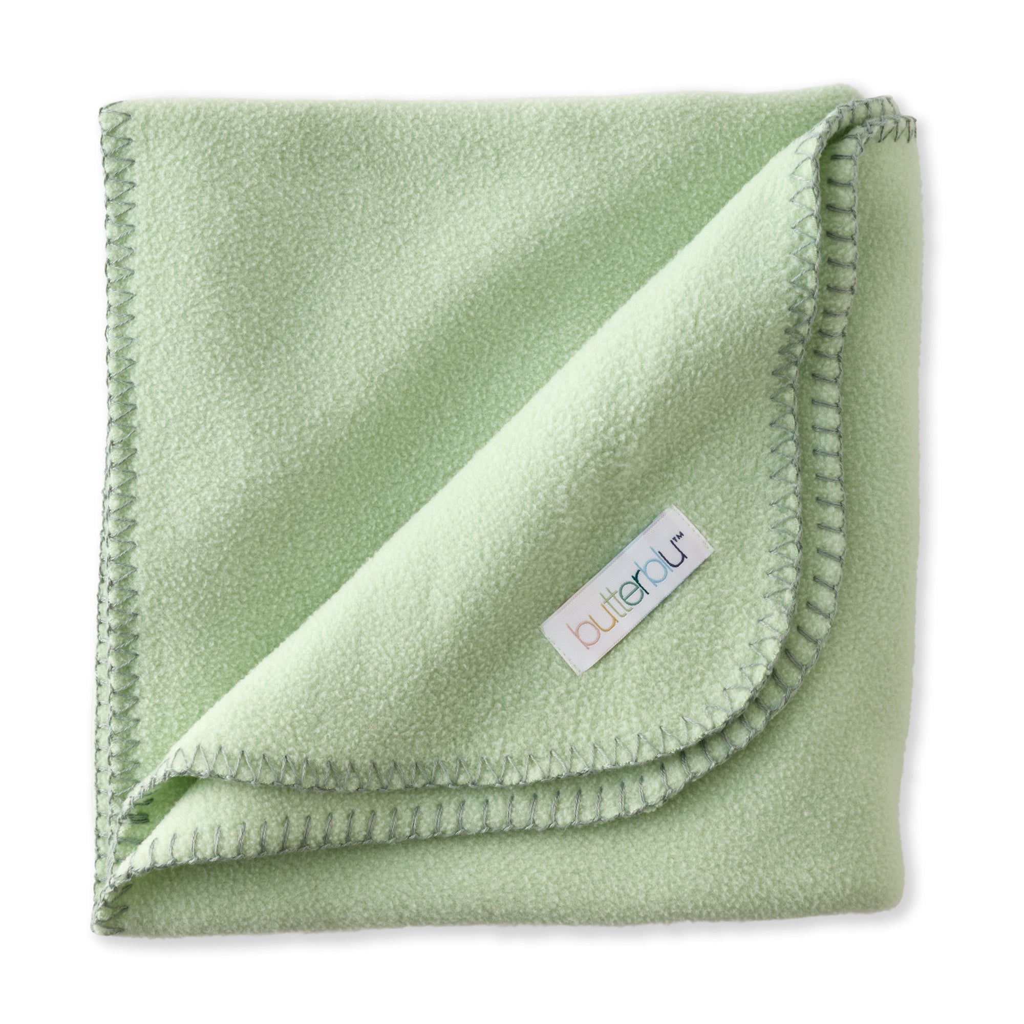 　バード　 baby, light green LENNOX Ultra Luxe Plush Baby Blanket – Butterblu