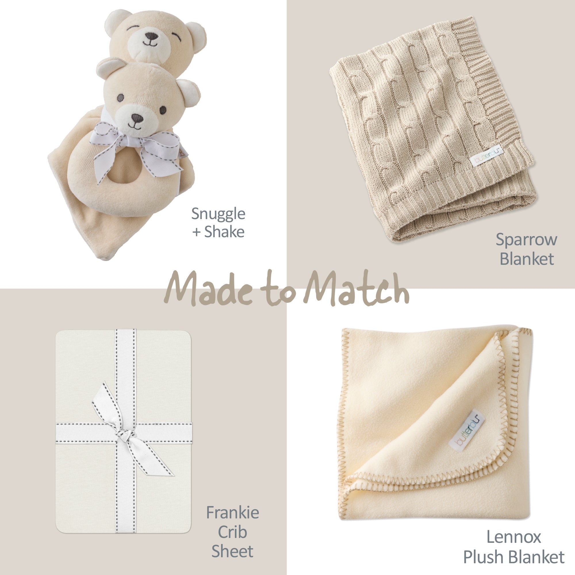 PRESLEY Ultra Luxe Plush Textured Fleece Baby Stroller Blanket