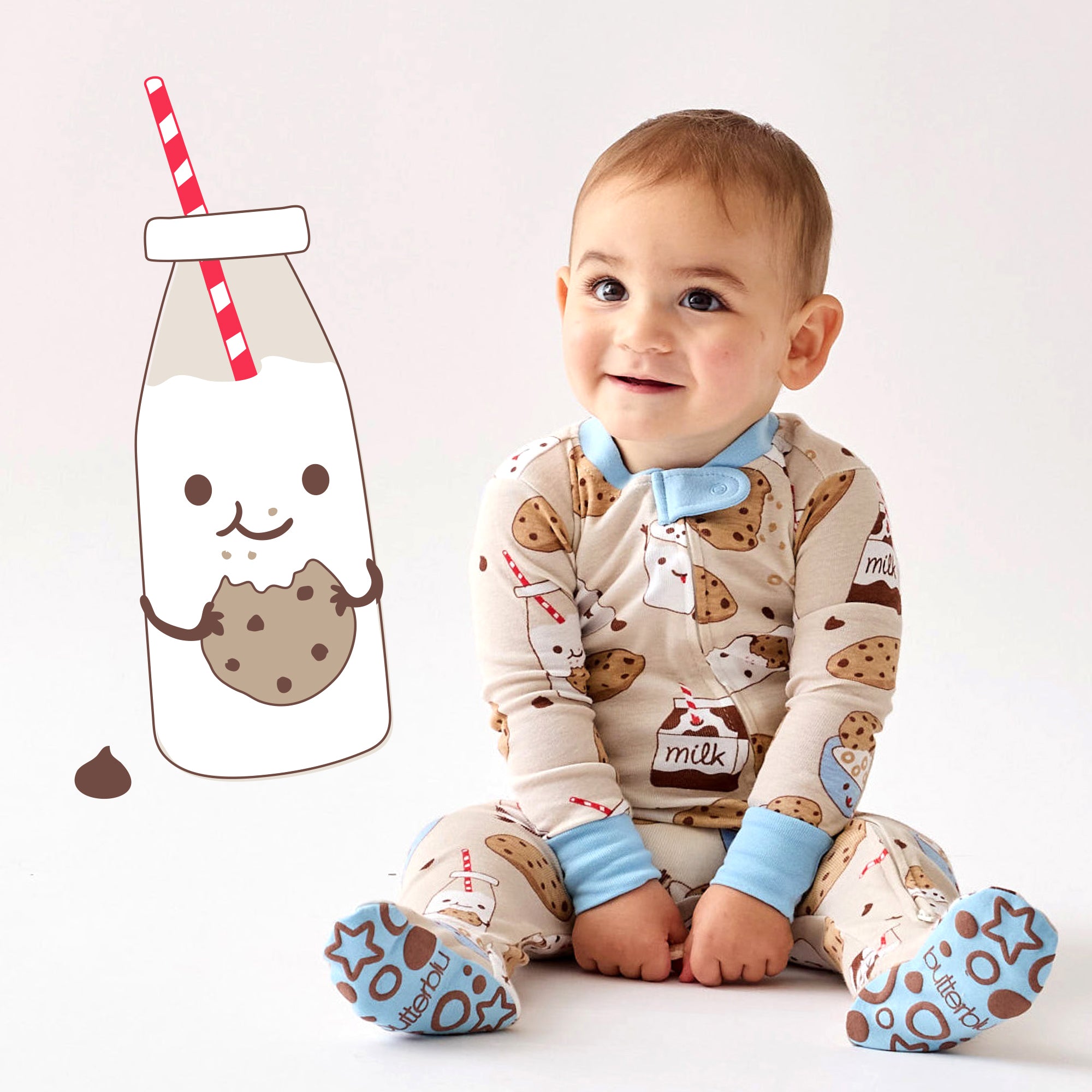 CRUZ Snug Fit Footed Sleeper