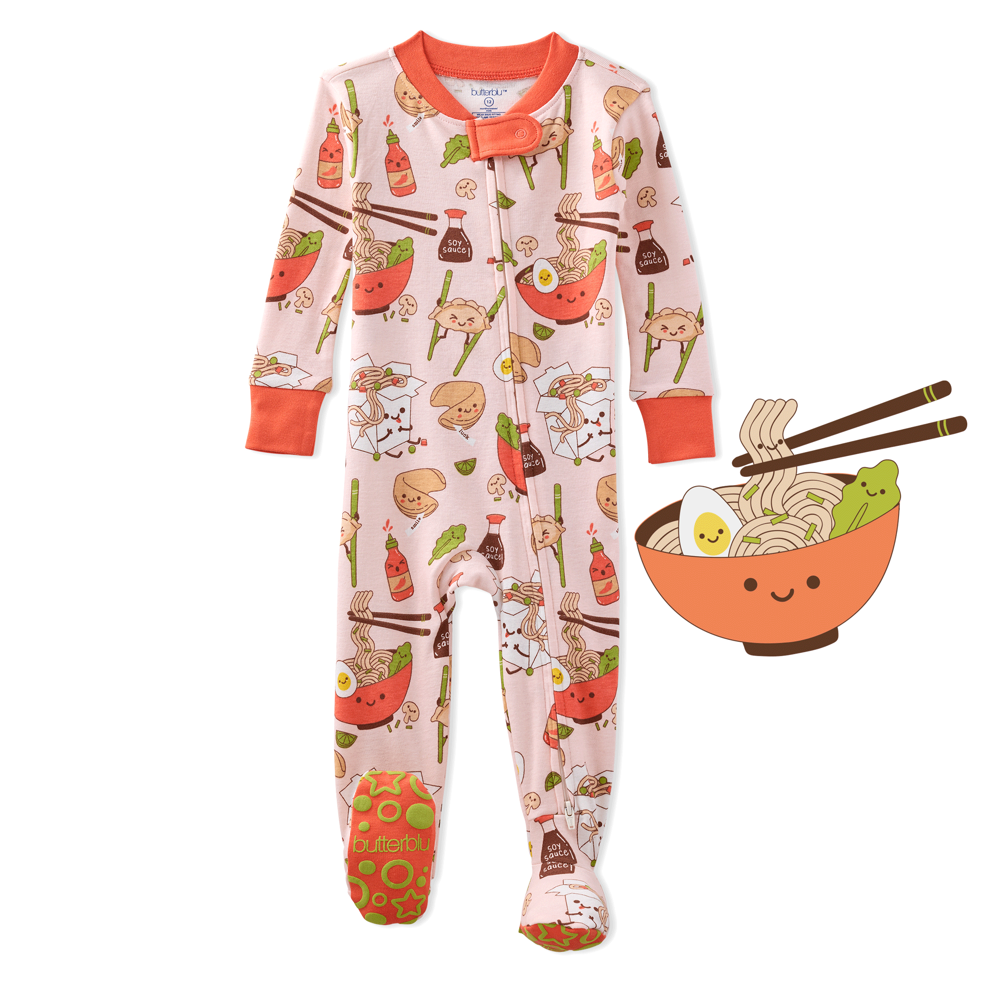 CRUZ Snug Fit Footed Sleeper