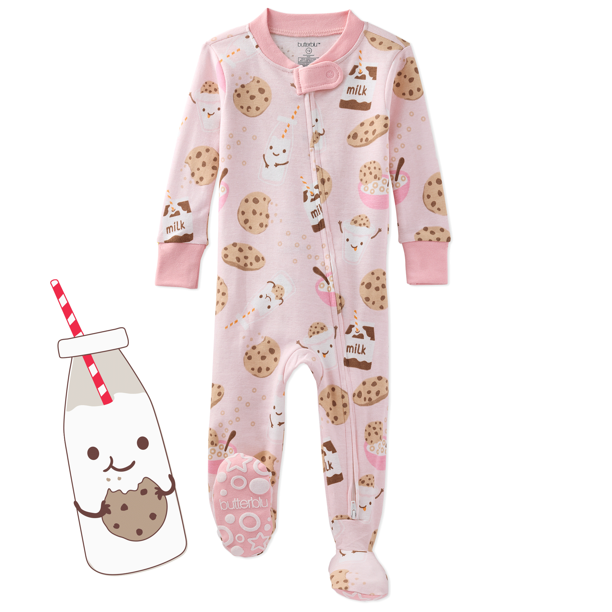 CRUZ Snug Fit Footed Sleeper