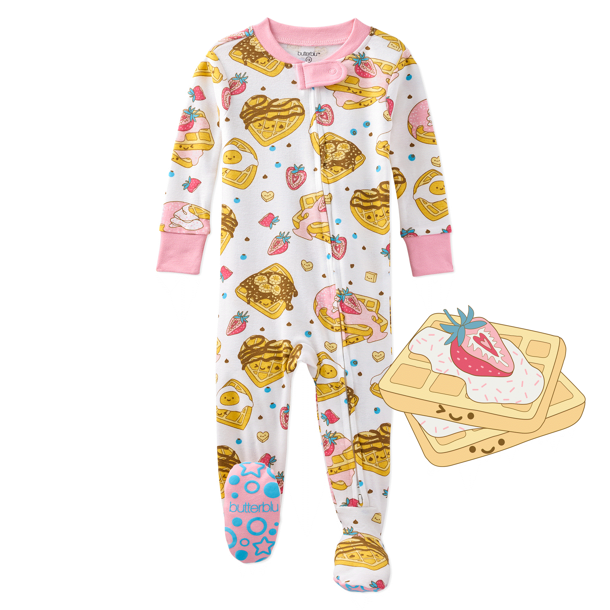 CRUZ Snug Fit Footed Sleeper
