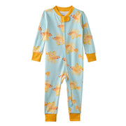 SHAWN onesie pajamas in Lion of the Sea on a white background
