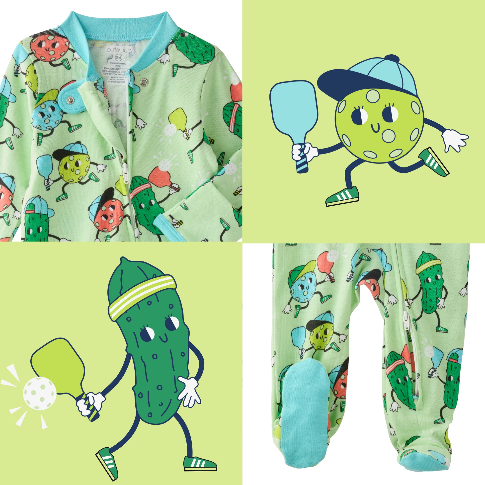 Pickle Ballin' Collage