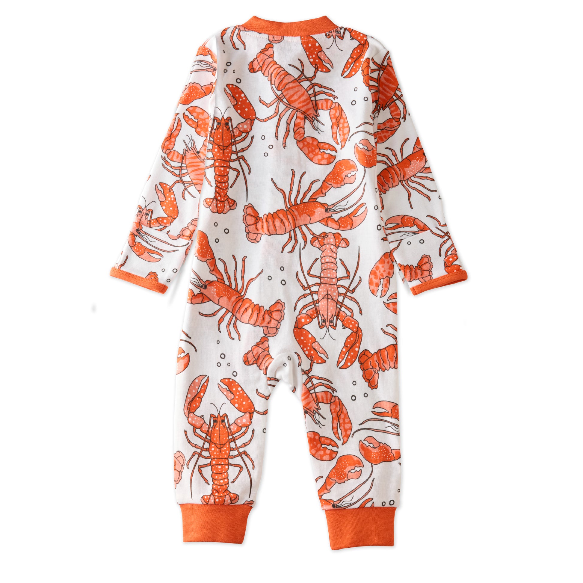 SHADOW onesie pajamas in Clawsome on a white background
