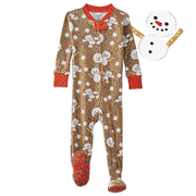 CRUZ Snug Fit Footed Sleeper