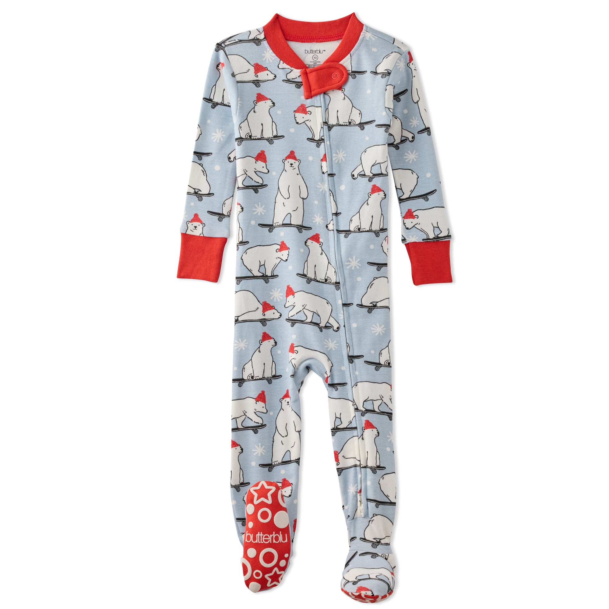 CRUZ Snug Fit Footed Sleeper