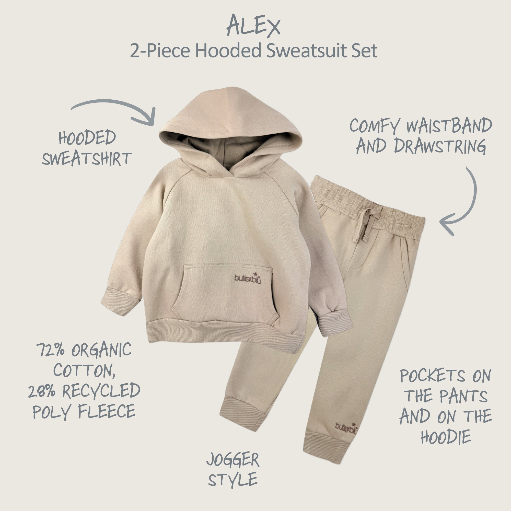 ALEX Hoodie and Jogger Set