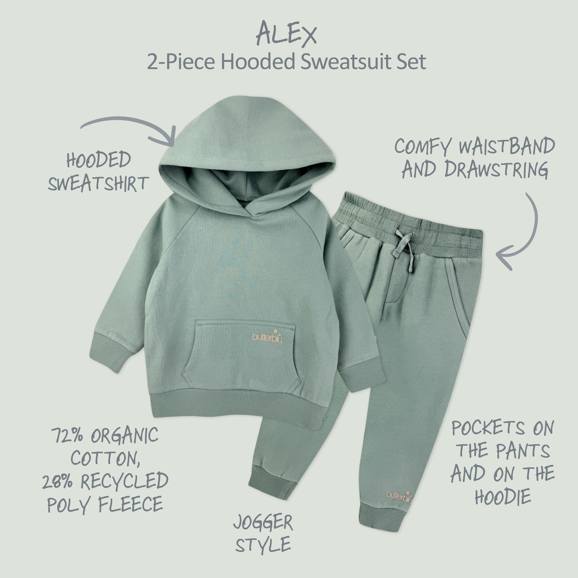 ALEX Hoodie and Jogger Set