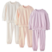 3-Piece Sweat Set in Sunset on a white background