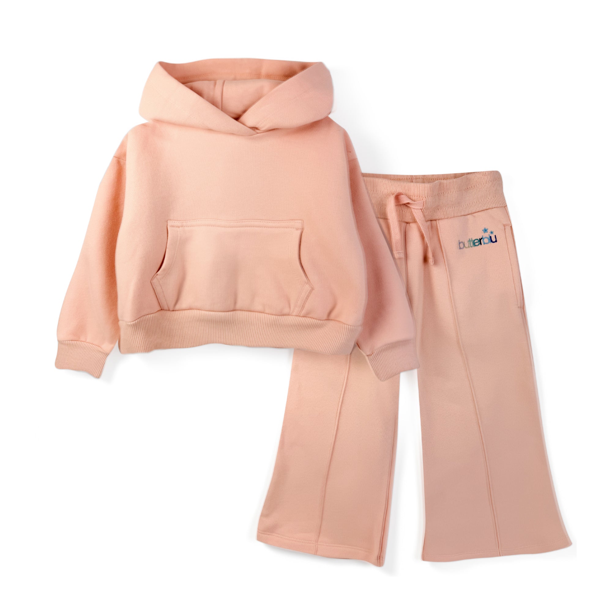 DREW Hoodie and Wide Leg Pant Set