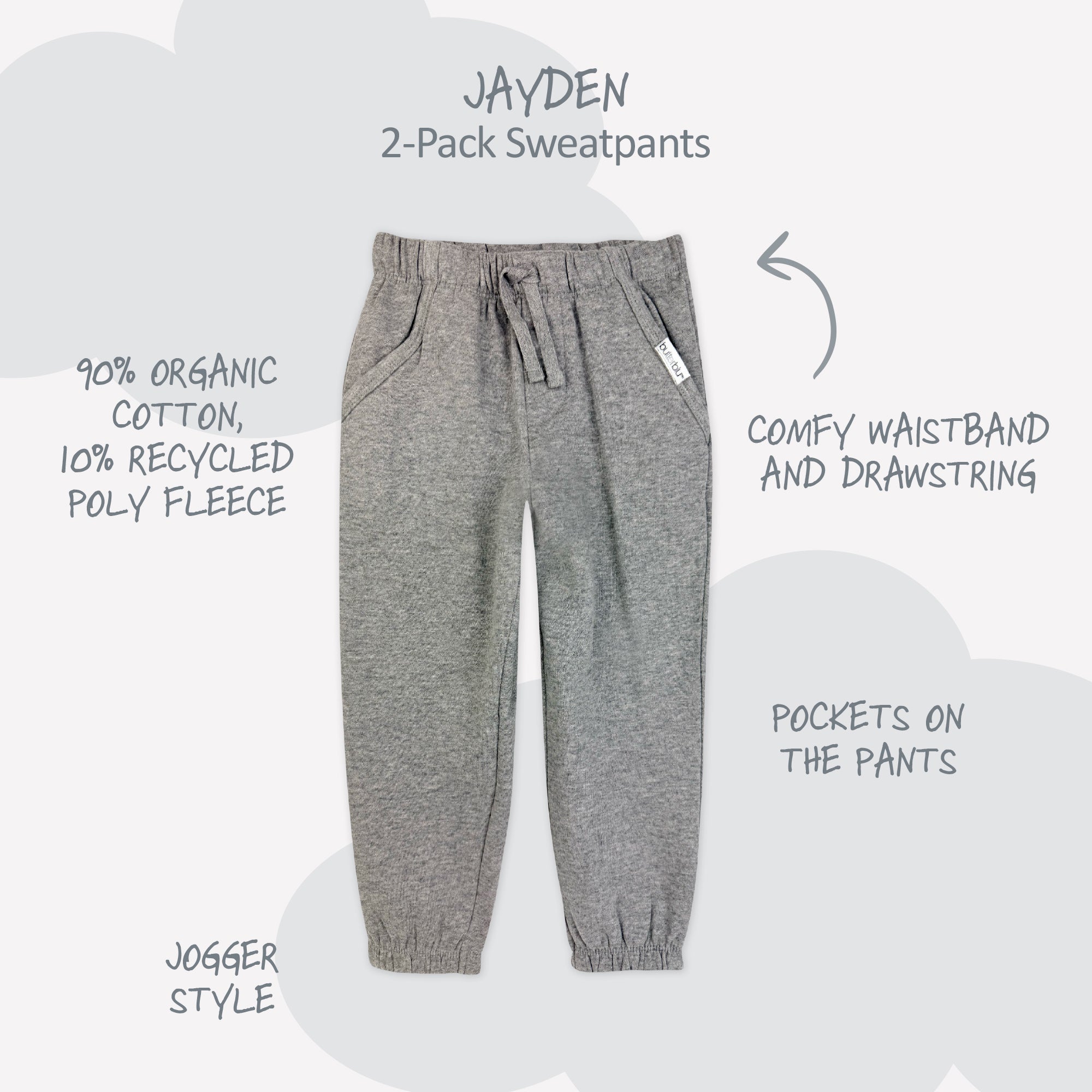 JAYDEN 2-Pack Sweatpants