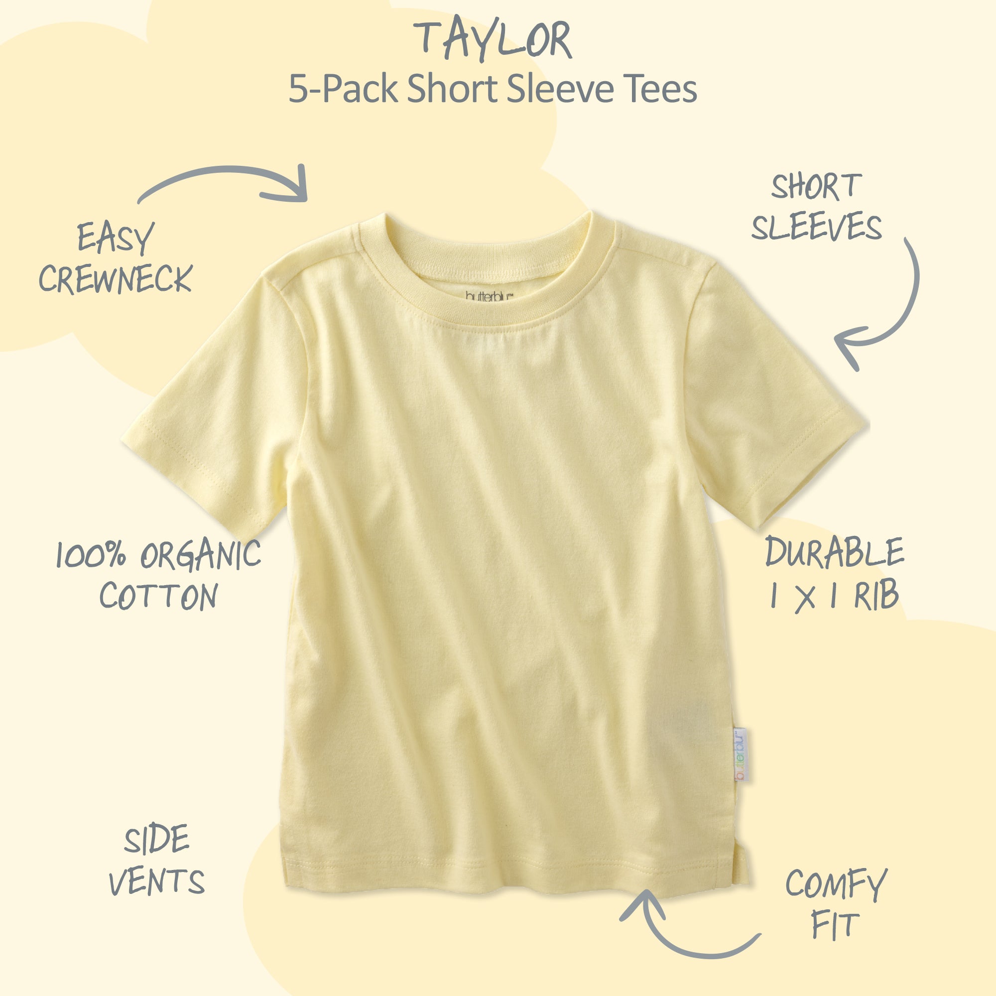 TAYLOR 10-Pack Short Sleeve T-Shirts