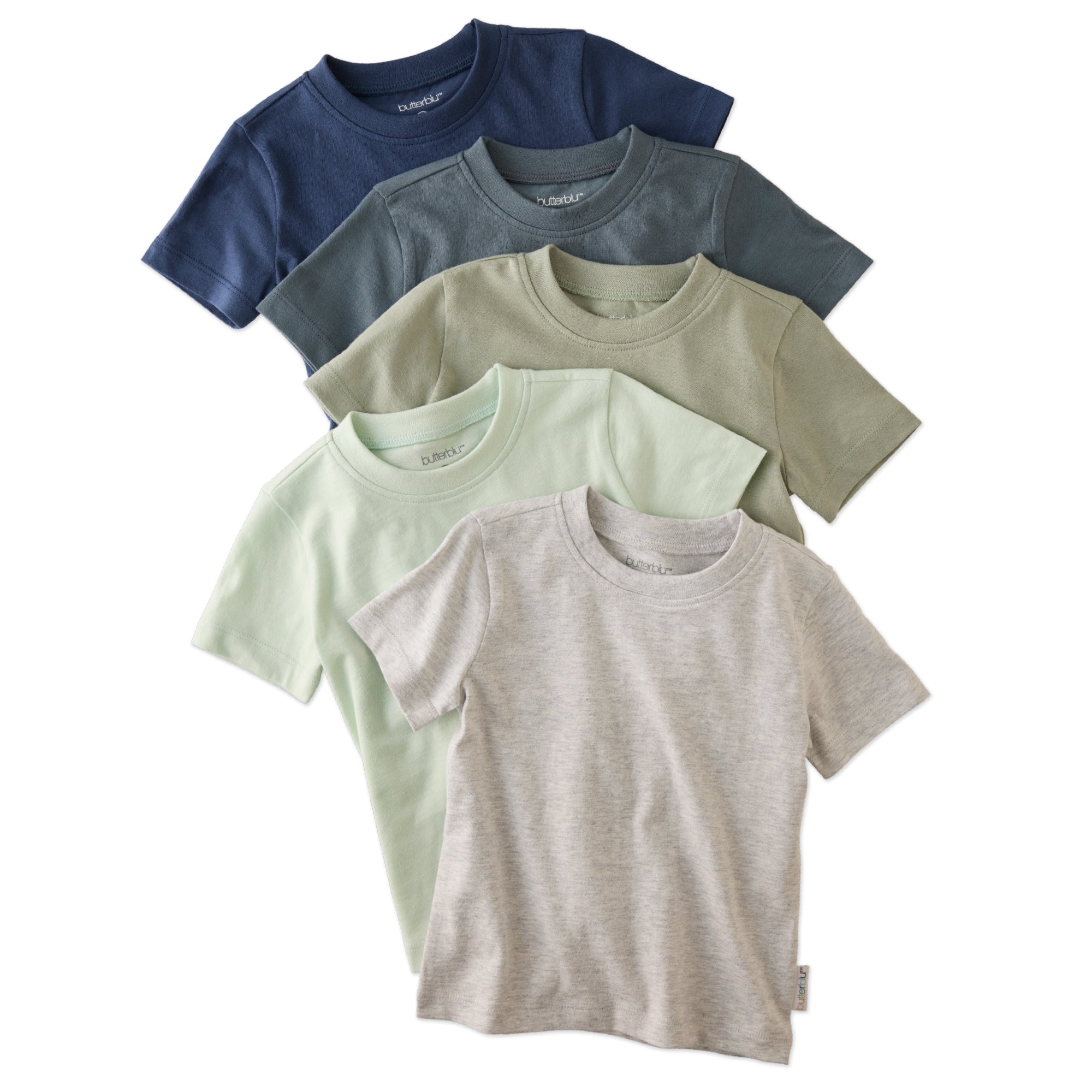 TAYLOR 5-Pack Toddler Short Sleeve T-Shirts