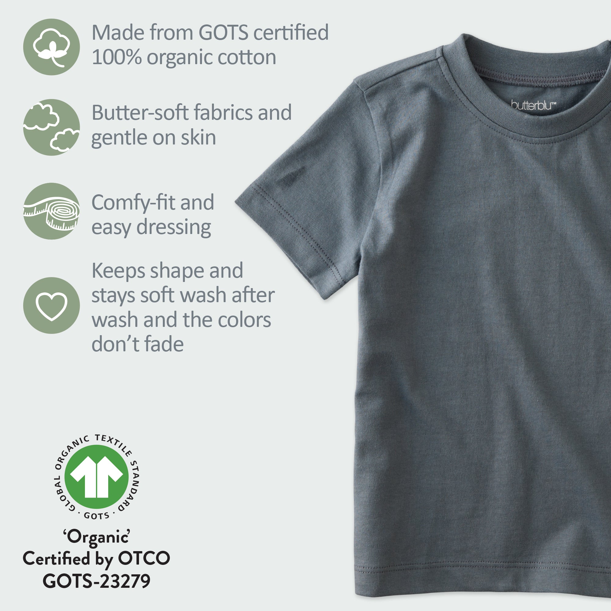 TAYLOR 5-Pack Toddler Short Sleeve T-Shirts
