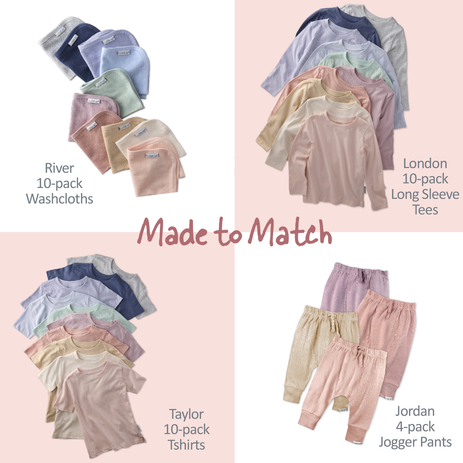 Made to Match Collage in Sorbet Frost Rainbow
