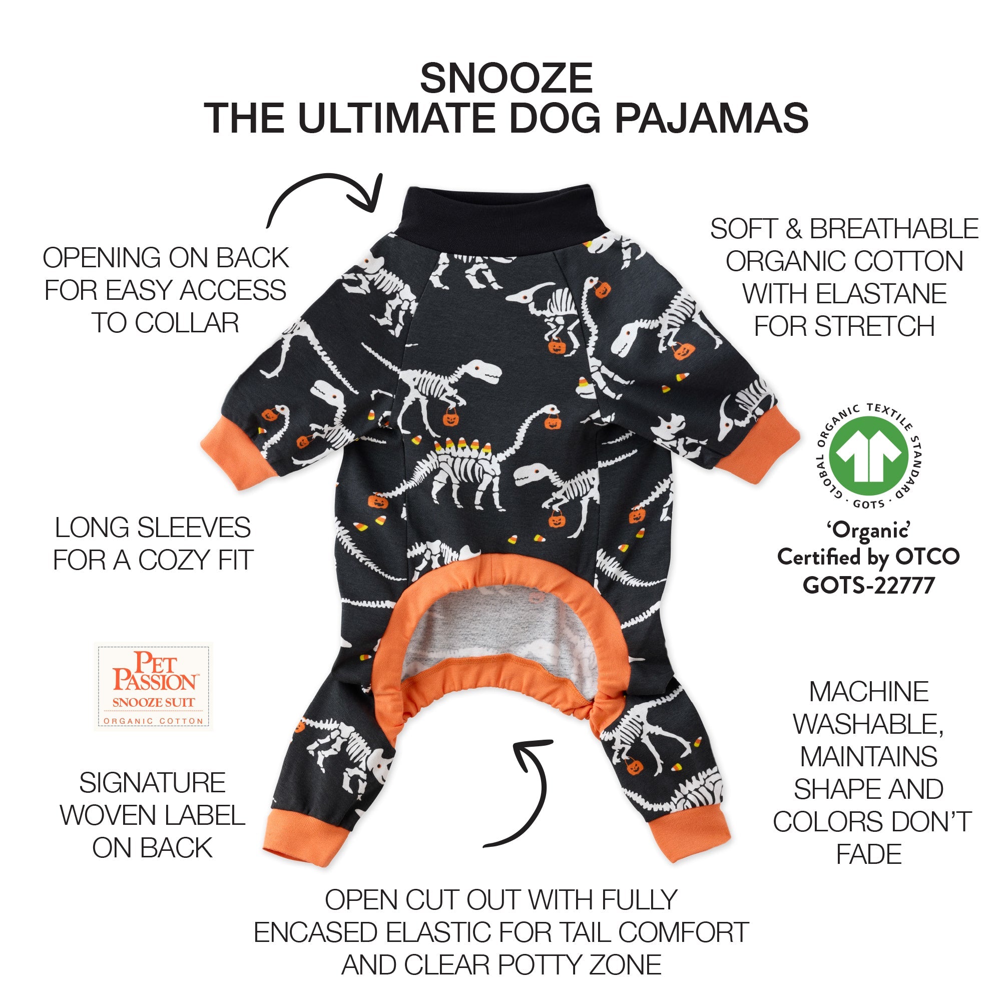 SNOOZE - THE ULTIMATE DOG PAJAMAS