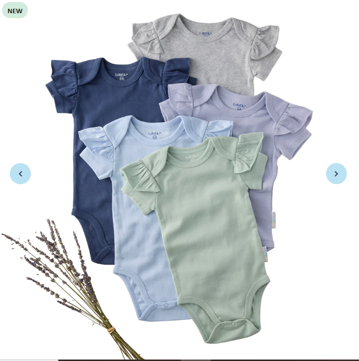 Perfectly coordinated organic baby outfits