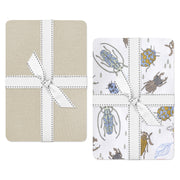 FRANKIE 2-Pack Fitted Crib Sheet