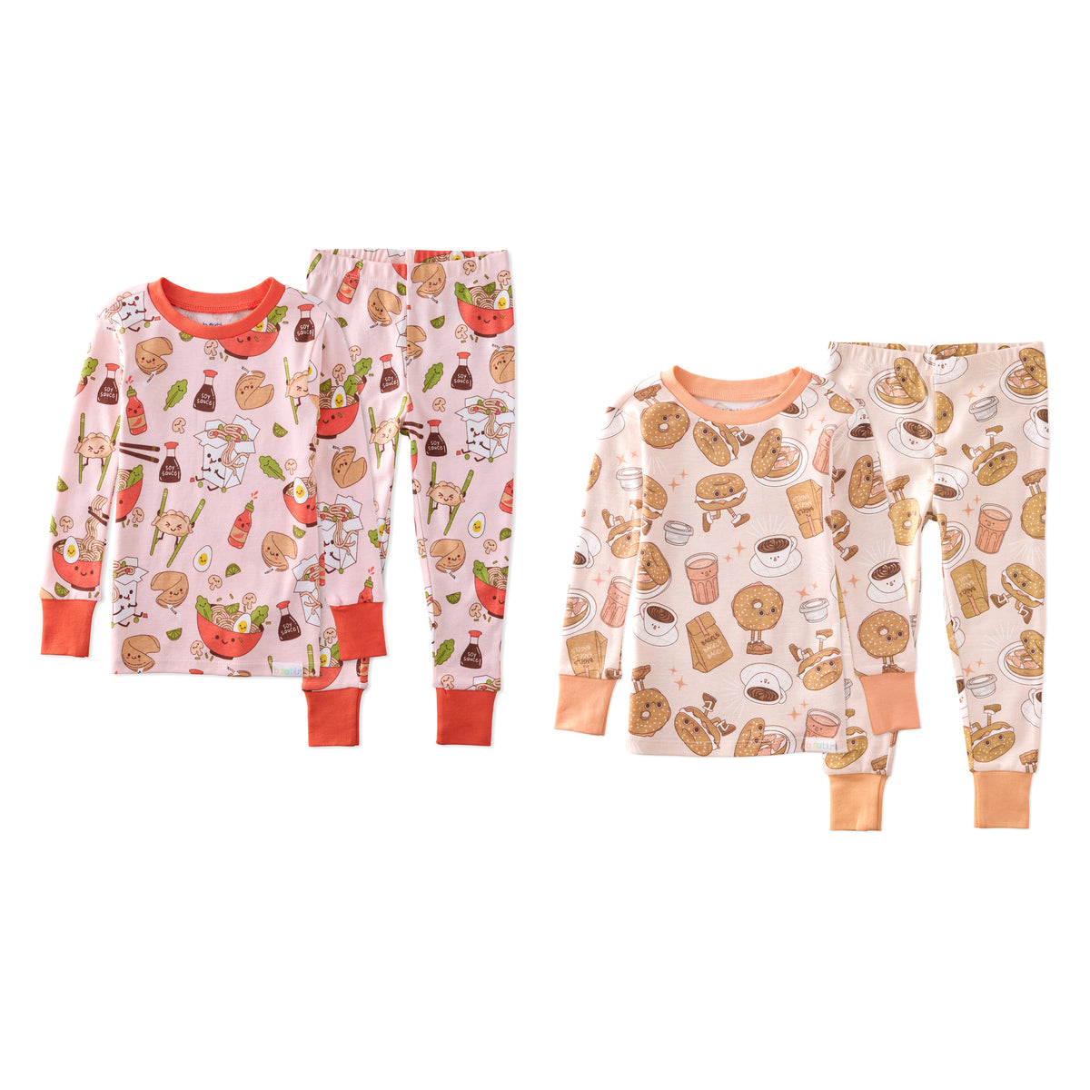 ZEN 2-Piece Toddler Pajamas, 2-Pack